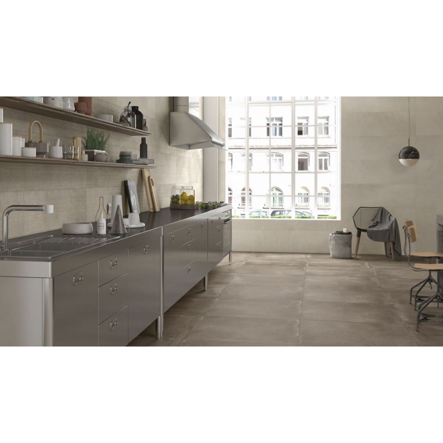 Grès Cérame Powder Tortora Mat 60X60 - Carrelage d'Espagne